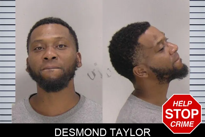 Desmond Taylor mugshot