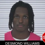 Desmond Williams mugshot
