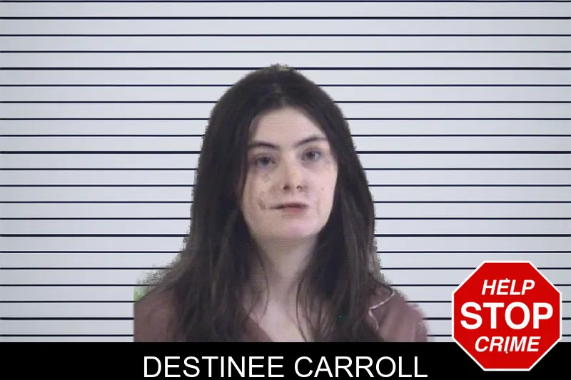 Destinee Carroll mugshot