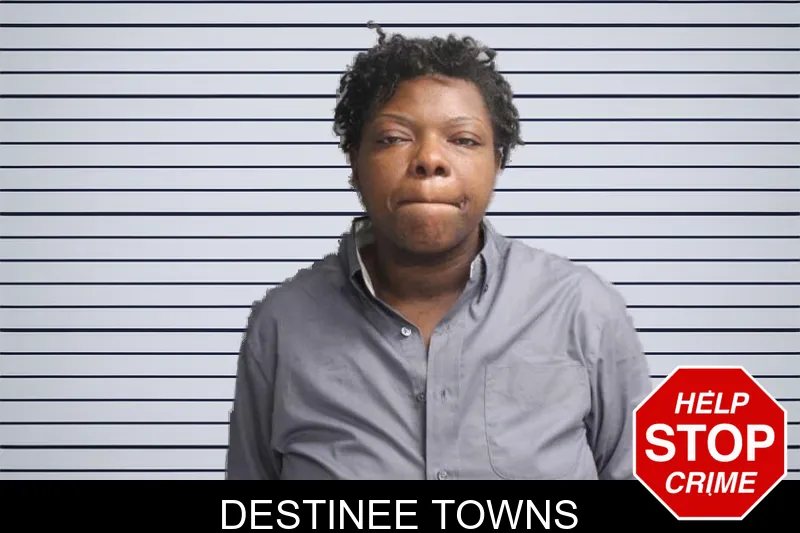 Destinee Towns mugshot – Crisp County , Georgia Destinee Towns mugshot