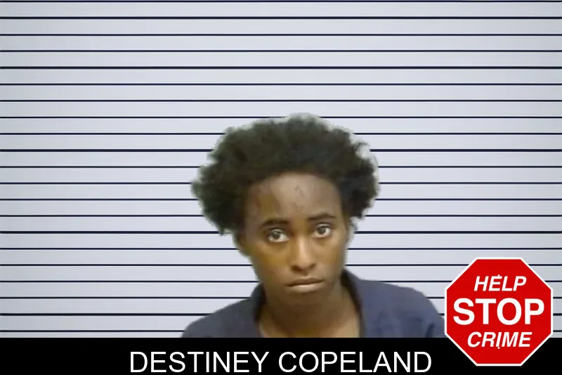 Destiney Copeland mugshot