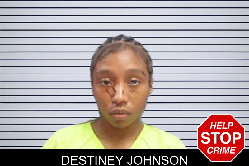Destiney Johnson mugshot