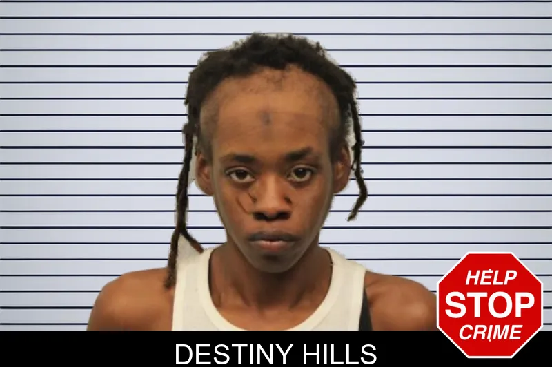 Destiny Hills mugshot – Chatham County , Georgia Destiny Hills mugshot