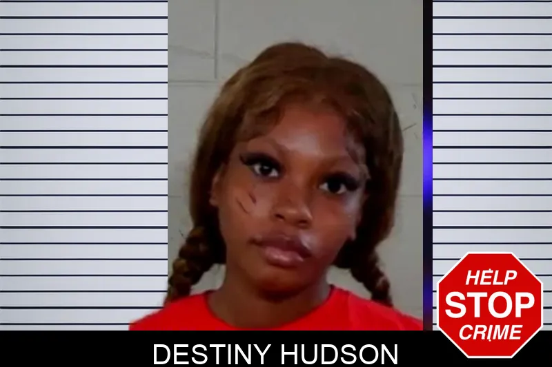 Destiny Hudson mugshot