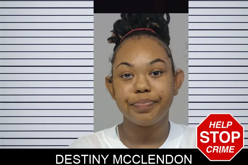Destiny McClendon mugshot