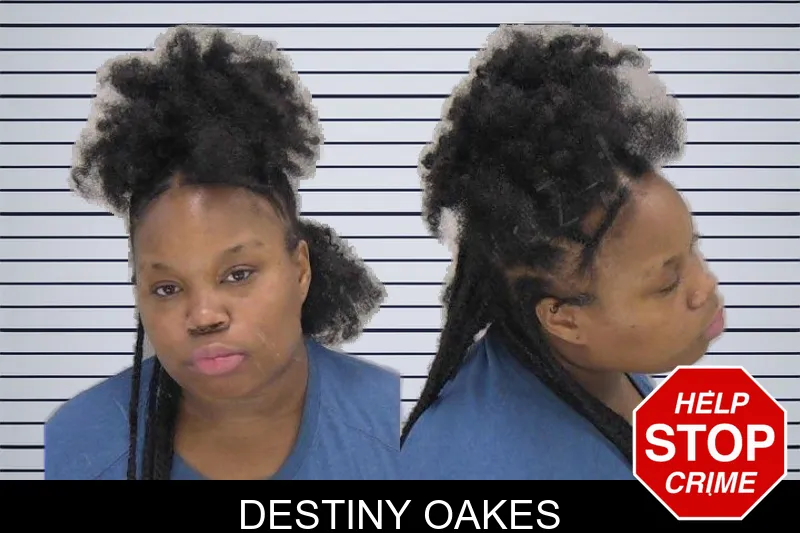 Destiny Oakes mugshot