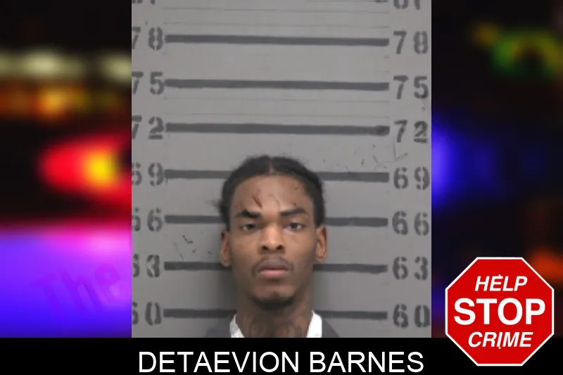 Detaevion Barnes mugshot