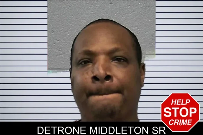 Detrone Middleton Sr mugshot – Ware County , Georgia Detrone Middleton Sr