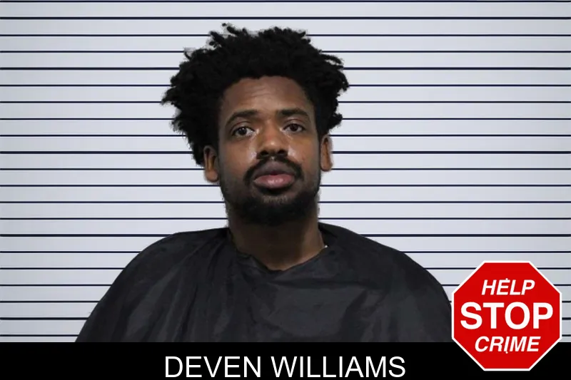 Deven Williams mugshot