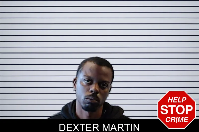 Dexter Martin mugshot