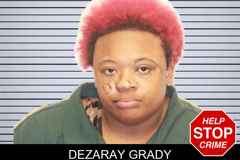 Dezaray Grady mugshot – Chatham County , Georgia Dezaray Grady mugshot