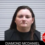 Diamond McDaniel mugshot – Madison County , Georgia Diamond McDaniel mugshot