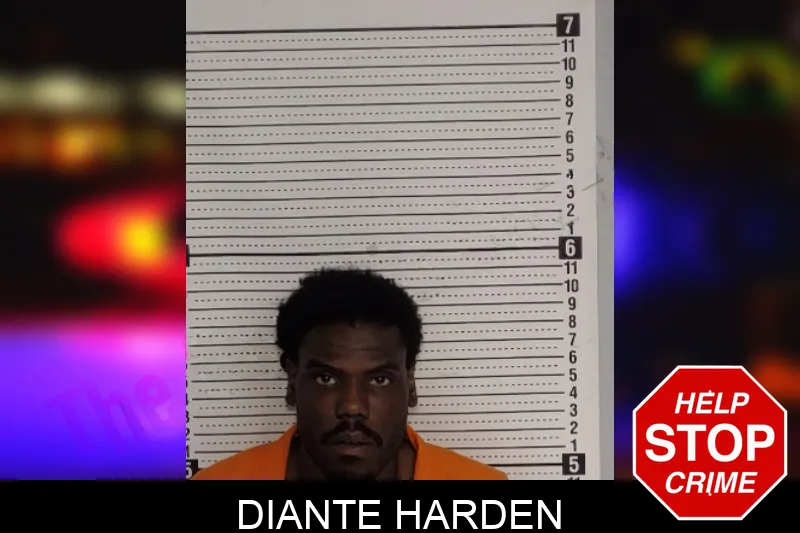 Diante Harden mugshot