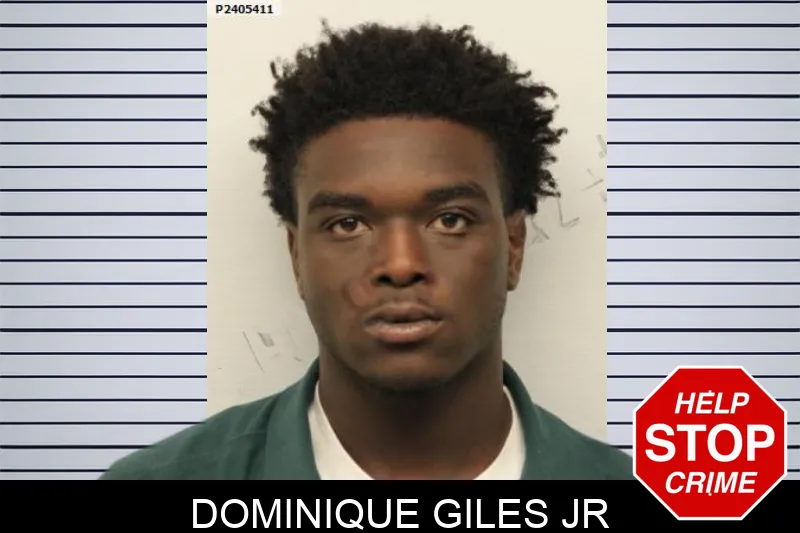 Dominique Giles Jr mugshot