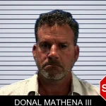 Donal Mathena III mugshot