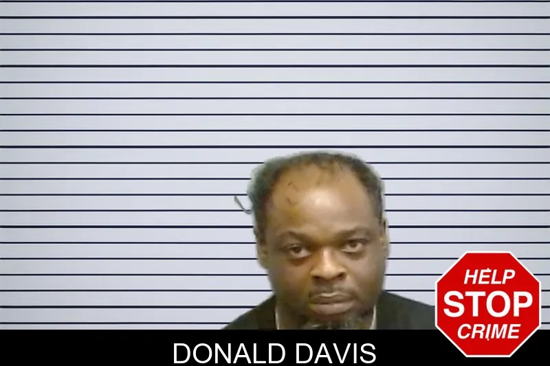 Donald Davis mugshot