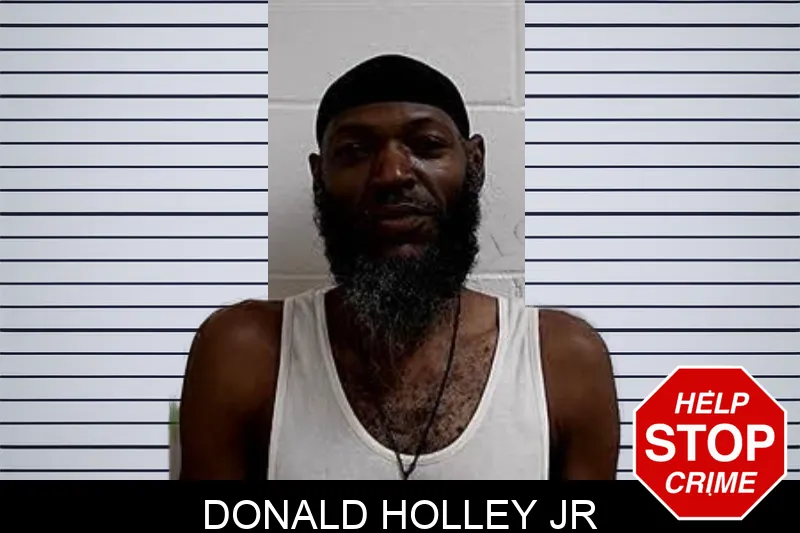 Donald Holley Jr mugshot