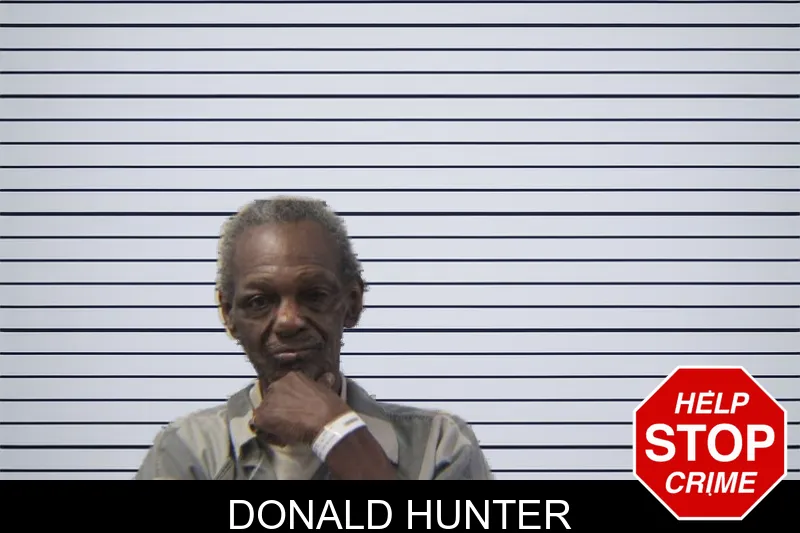 Donald Hunter mugshot