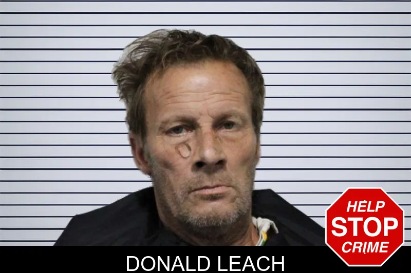 Donald Leach mugshot