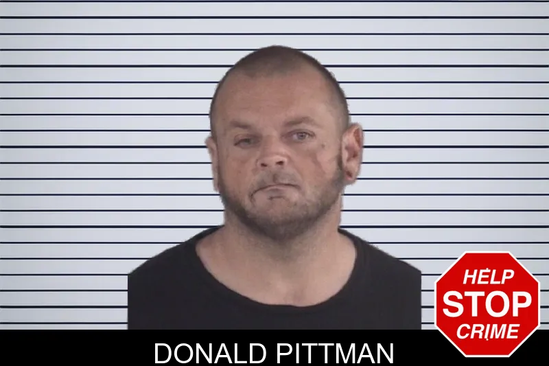 Donald Pittman mugshot