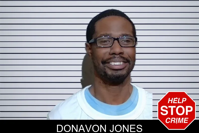 Donavon Jones mugshot