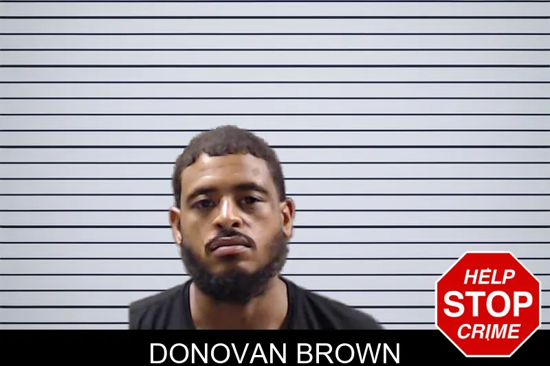 Donovan Brown mugshot