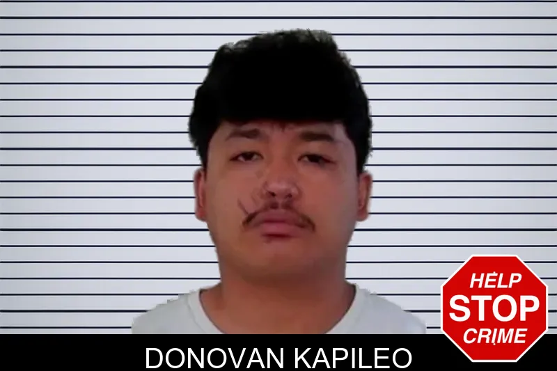 Donovan Kapileo mugshot