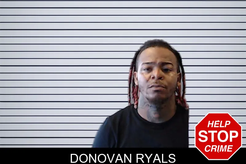 Donovan Ryals mugshot – DeKalb County , Georgia Donovan Ryals mugshot