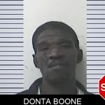 Donta Boone mugshot – Oconee County , Georgia Donta Boone mugshot