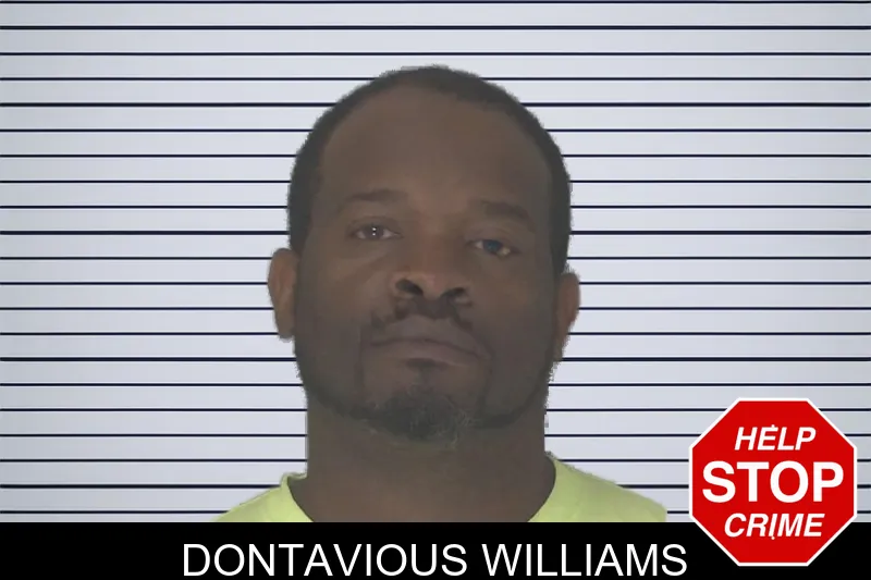 Dontavious Williams mugshot