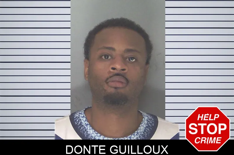 Donte Guilloux mugshot