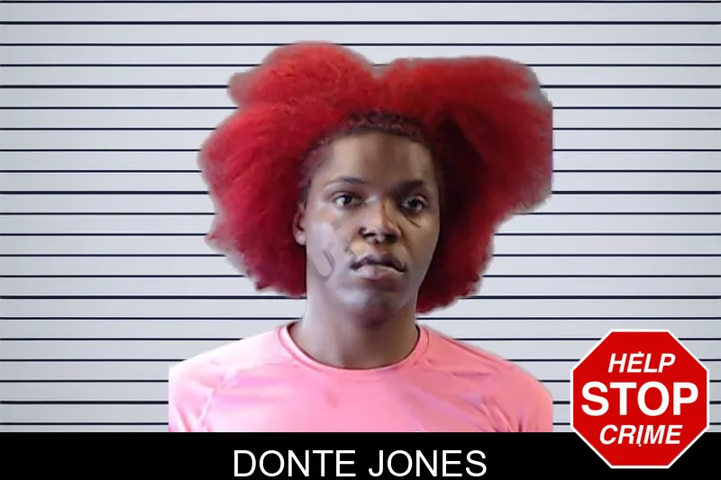 Donte Jones mugshot