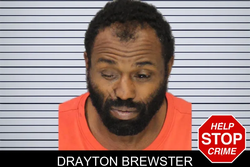 Drayton Brewster mugshot