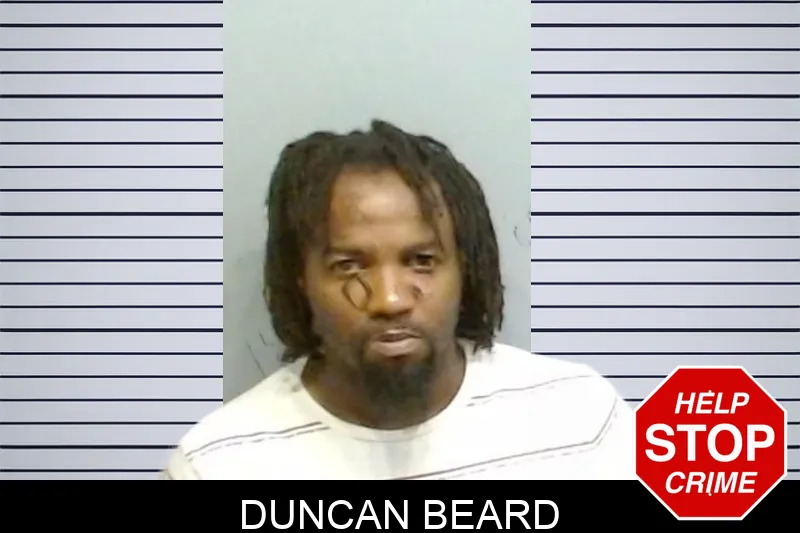 Duncan Beard mugshot
