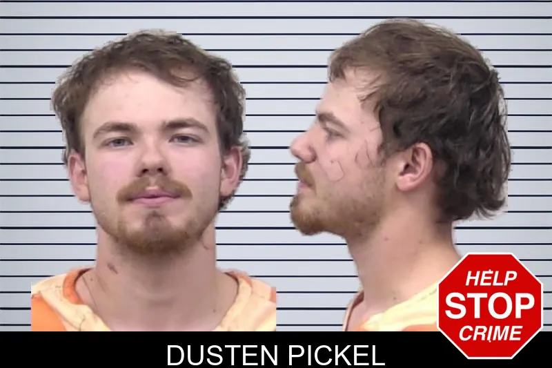 Dusten Pickel mugshot