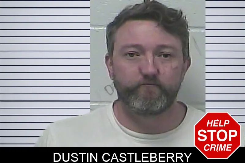 Dustin Castleberry mugshot