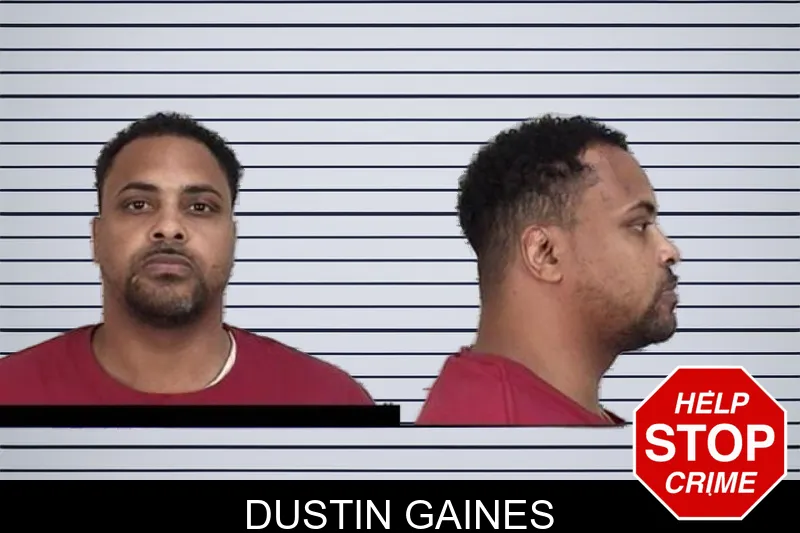 Dustin Gaines mugshot