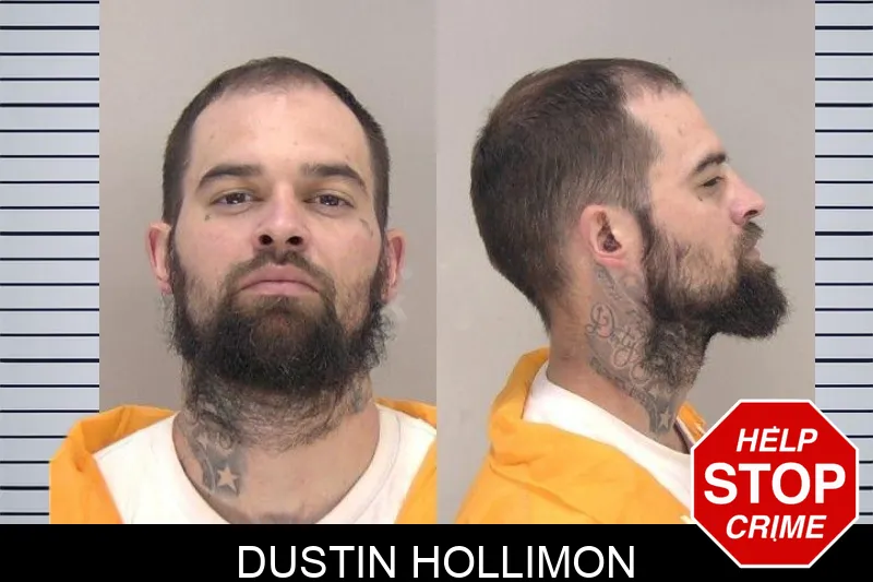 Dustin Hollimon mugshot