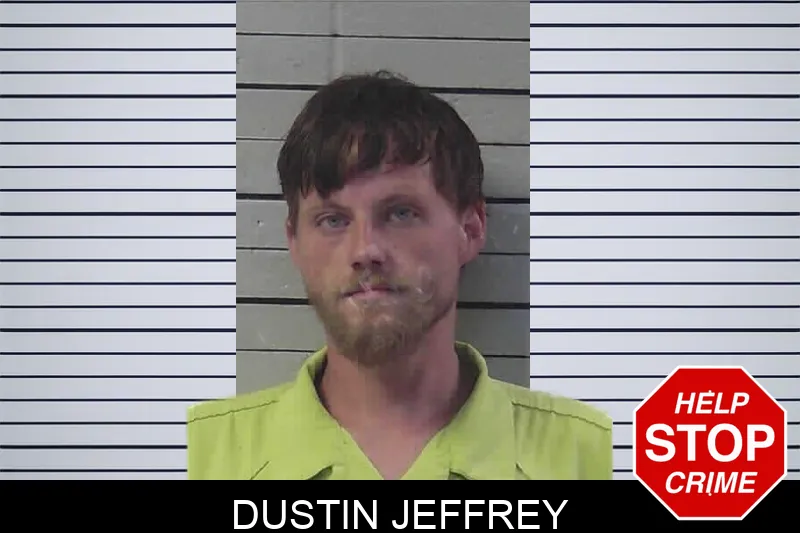 Dustin Jeffrey mugshot