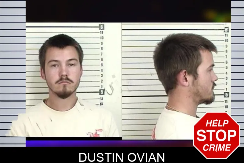 Dustin Ovian mugshot