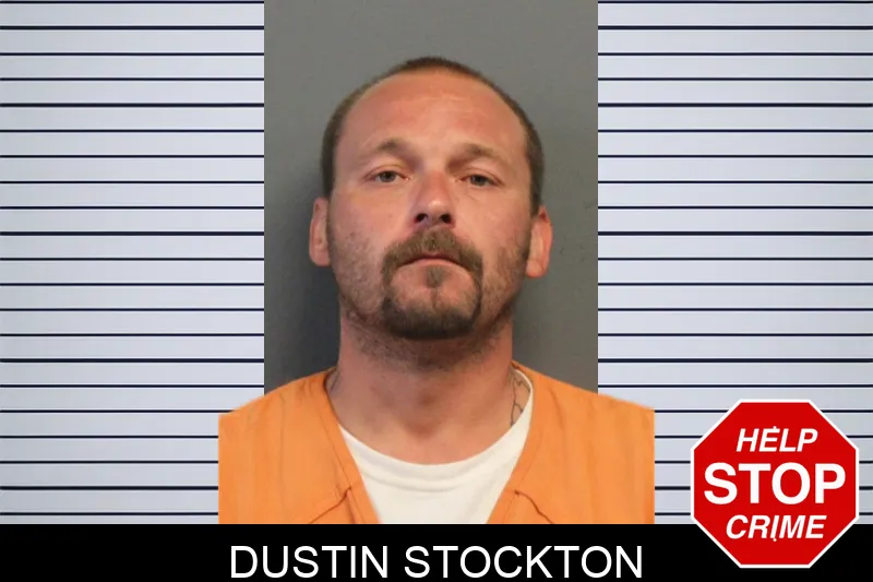 Dustin Stockton mugshot