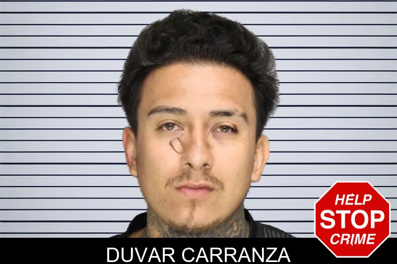 Duvar Carranza mugshot