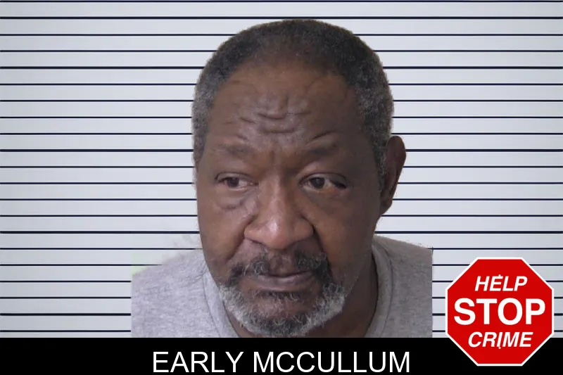 Early McCullum mugshot