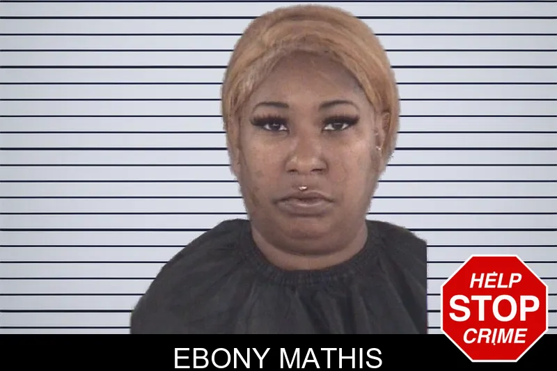 Ebony Mathis mugshot