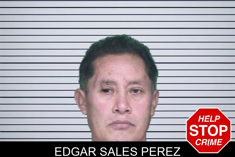 Edgar Sales Perez mugshot