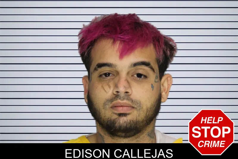 Edison Callejas mugshot