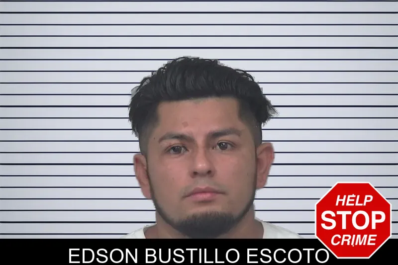 Edson Bustillo Escoto mugshot