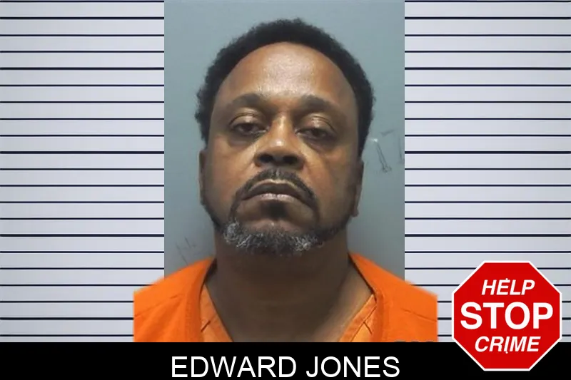 Edward Jones mugshot