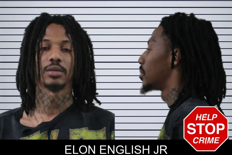 Elon English Jr mugshot – Houston County , Georgia Elon English Jr mugshot