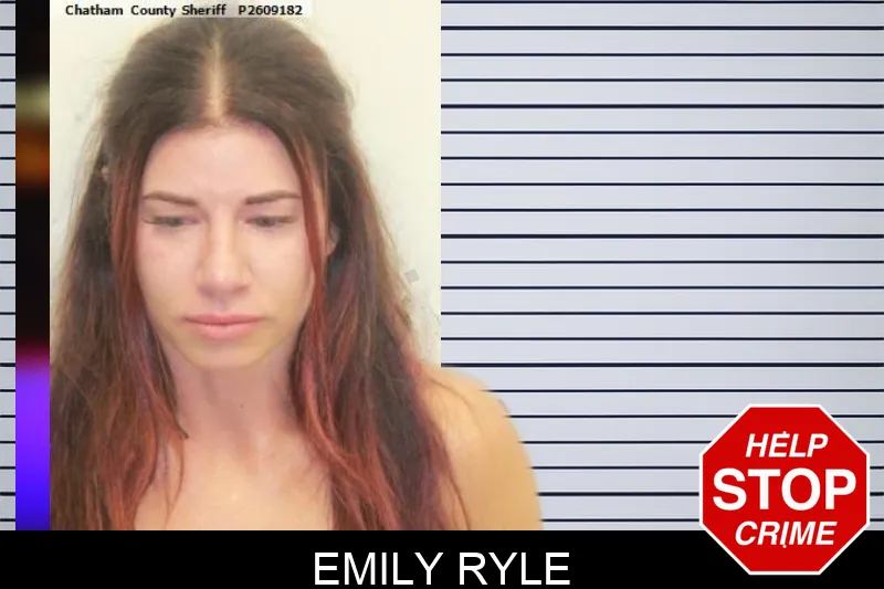 Emily Ryle mugshot – Chatham County , Georgia Emily Ryle mugshot
